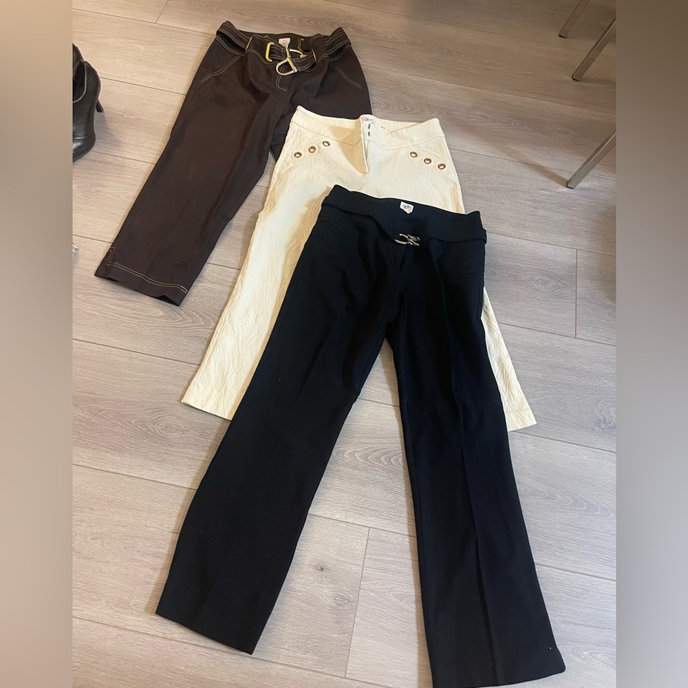 3 Pairs Of Cache Pants Size 10 - image 1